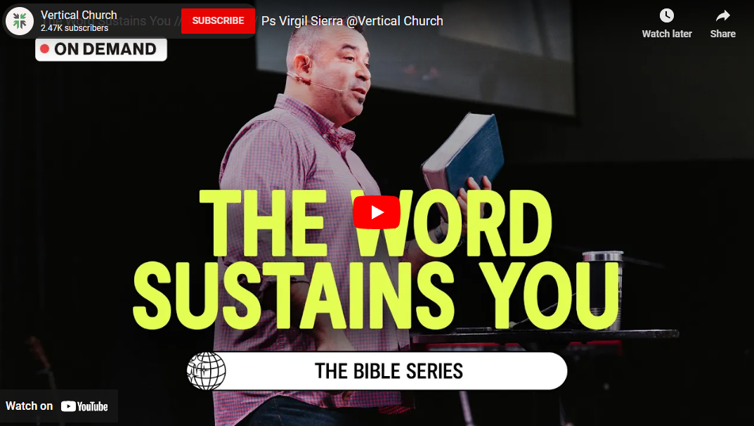 The Word Sustains You